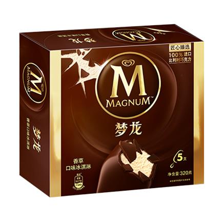 夢龍香草口味冰淇淋多支裝256g