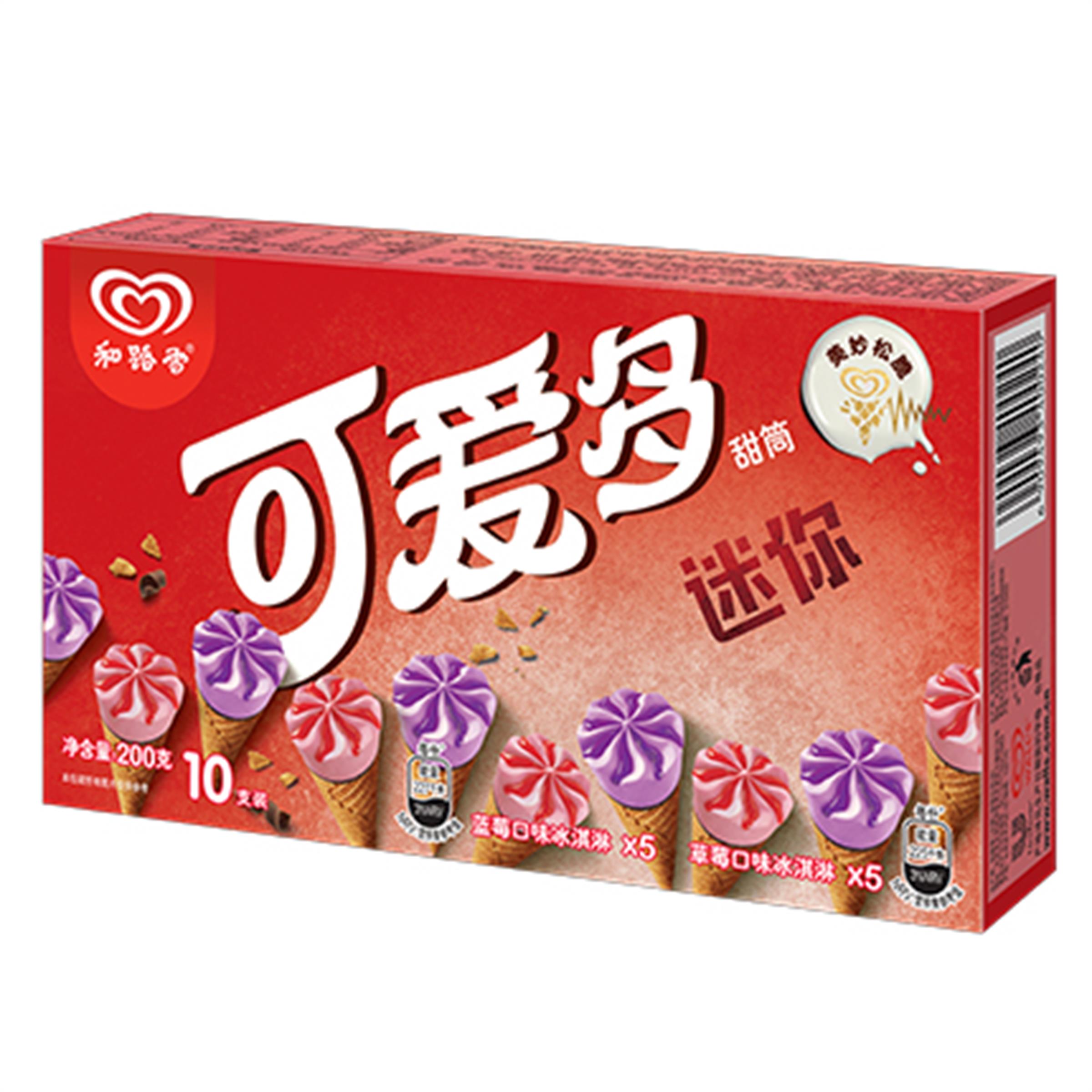 迷你可愛多藍莓、草莓200g