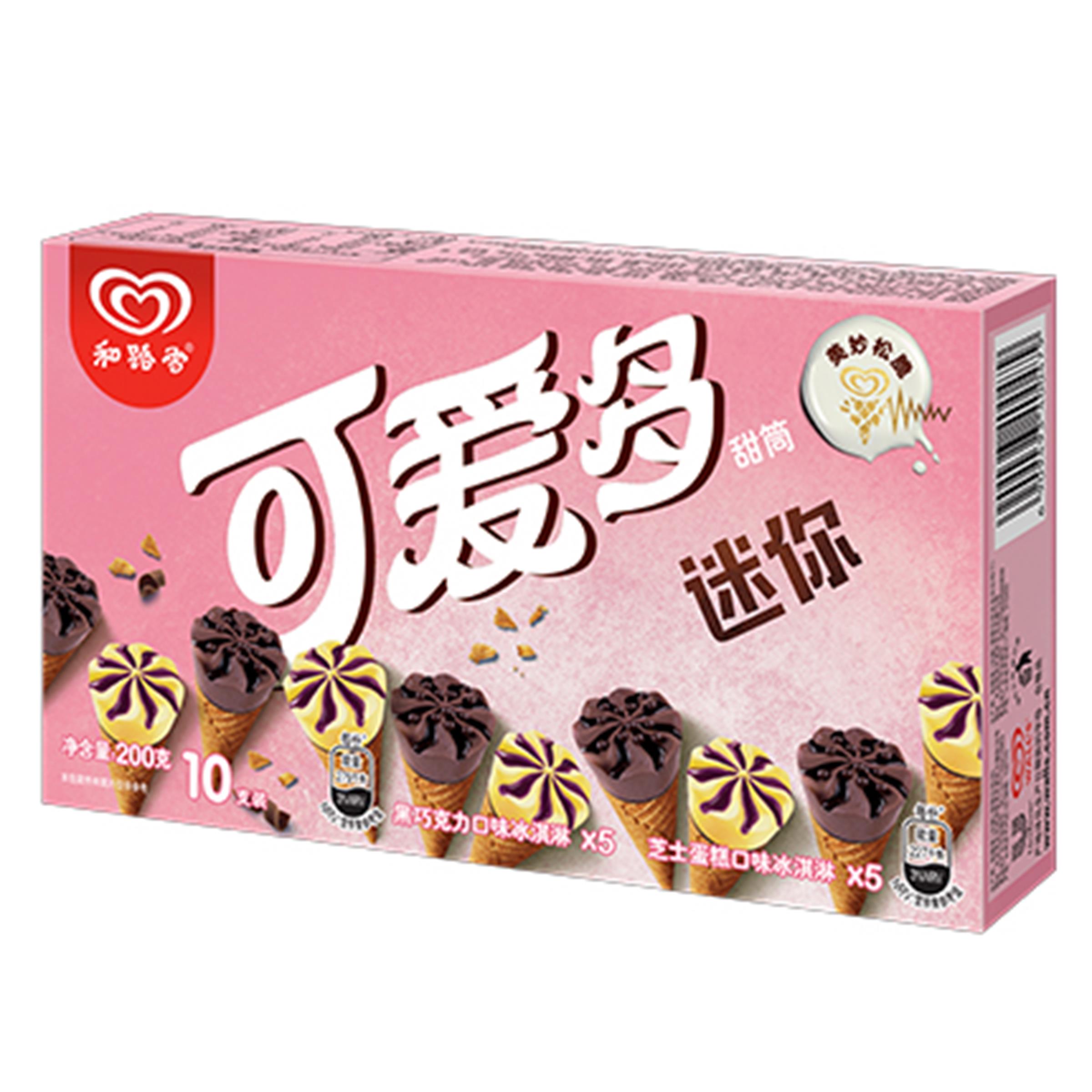 迷你可愛多牛奶香芋200g