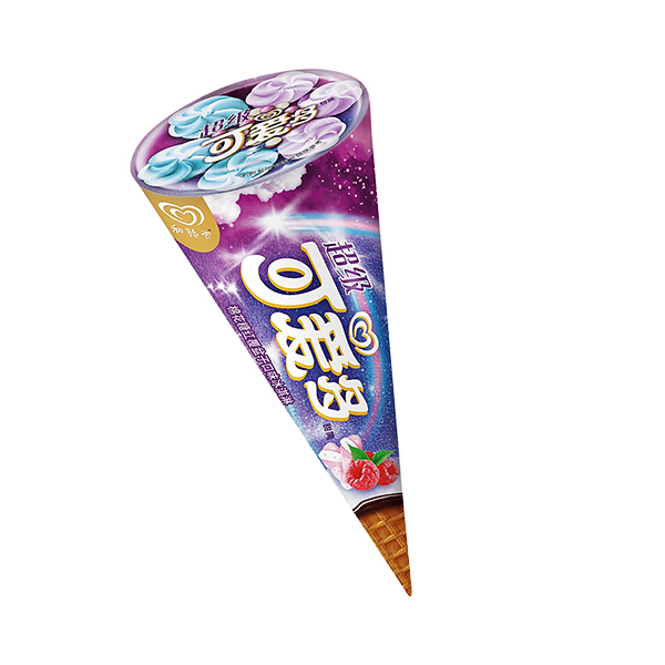 可愛多超級(jí)棉花糖紅覆盆子單支85g