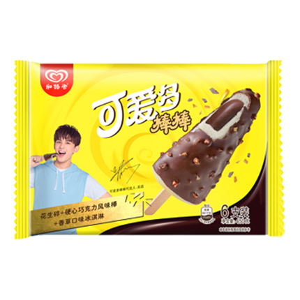 和路雪可愛多棒棒硬心巧克力口味6支裝