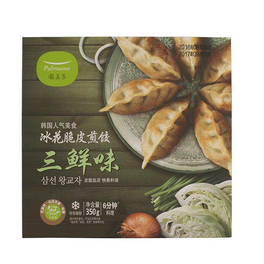 圃美多冰花脆皮三鮮味煎餃350g