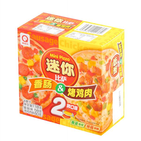 迷你--香腸+烤雞肉118g