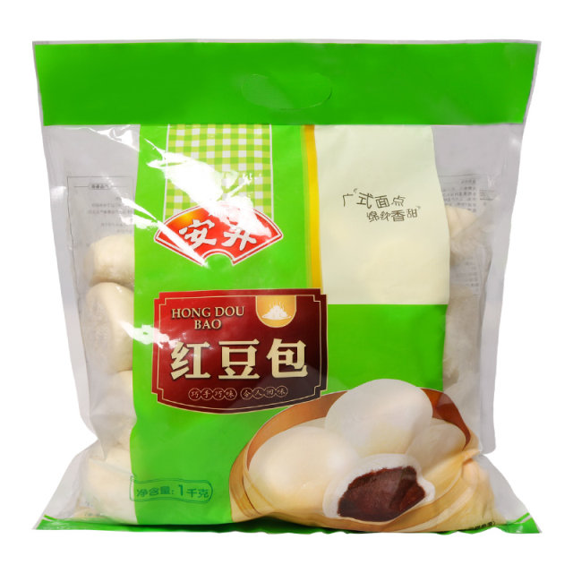 安井量販裝紅豆包1000g