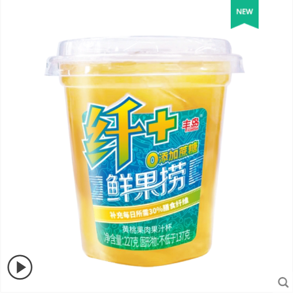 豐島鮮果撈膳食纖維黃桃227g