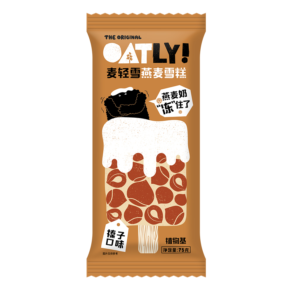 麥輕雪燕麥雪糕榛子口味75g