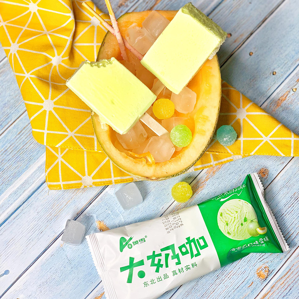 奧雪大奶咖哈密瓜口味